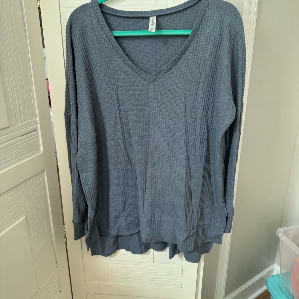 Zenana V-neck Tunic - Picture 1 of 3
